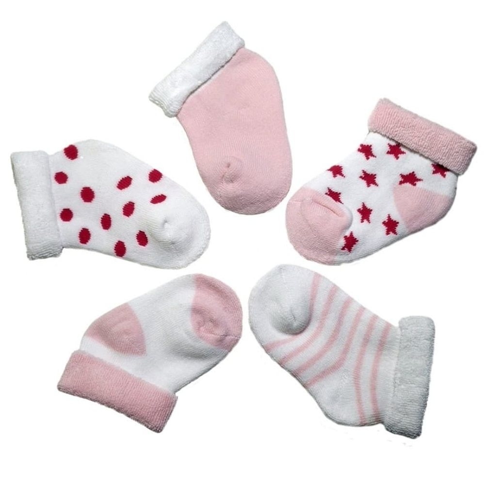 Thick Terry organic cotton  baby socks